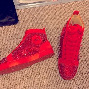 christian louboutin Pik Pik Strass sneaker size 39 EU/ 6 US